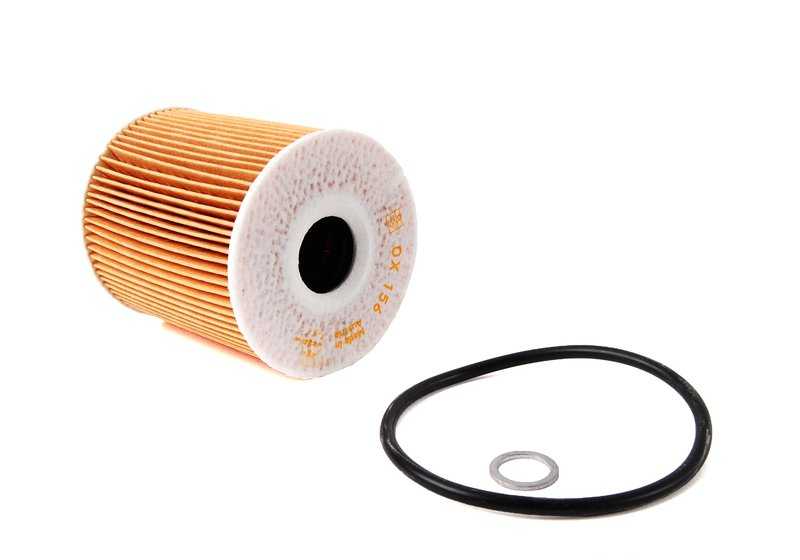 Conjunto de Elemento de Filtro de Aceite para varios modelos/series de BMW (OEM 11428513375). Original BMW