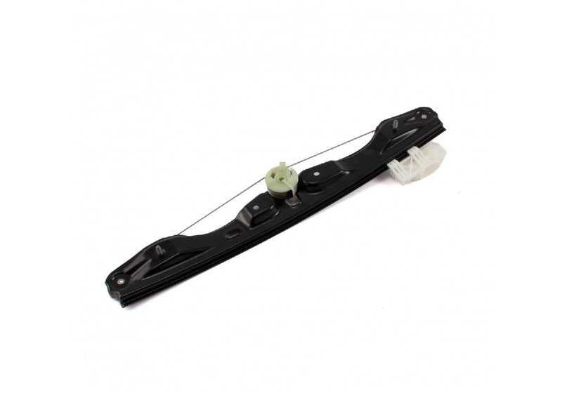 Elevador de ventanilla sin motor trasero derecho OEM 51357281888 para BMW F30, F31, F35, F80. Original BMW.