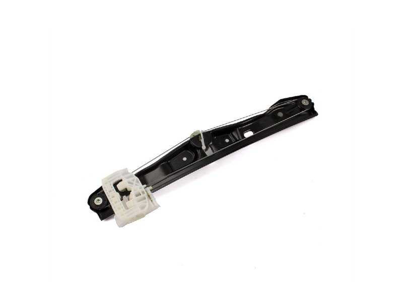 Elevador de ventanilla sin motor trasero derecho OEM 51357281888 para BMW F30, F31, F35, F80. Original BMW.
