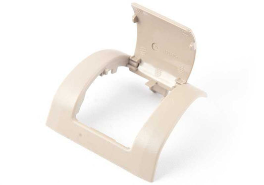 Moldura Isofix interior Oyster OEM 52207247227 para BMW Serie 5 F10, F11. Original BMW.