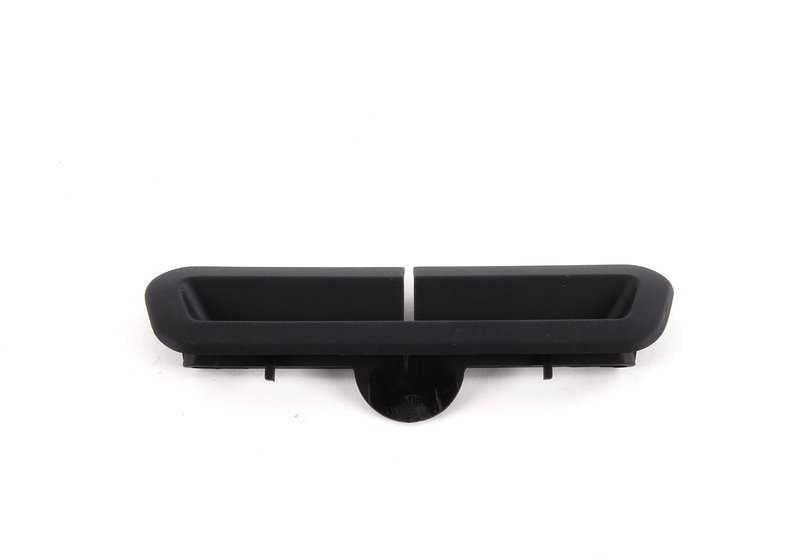 Embellecedor salida cinturón OEM 51468213970 para BMW E46 316i, 316Ci. Pieza original BMW.