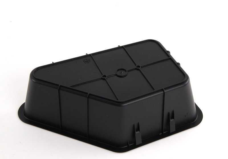 Bandeja portaobjetos OEM 51477074479 para BMW Serie 5 E60 (520d) modelos de 2005 a 2009. Original BMW.