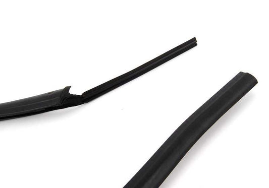 Junta goma marco techo izquierda OEM 51718233801 para BMW E36 316g, 316i (CG11, CG12, CG21, CG22, CS11, CS12, CS21, CS22), 318tds (CJ51). Original BMW.