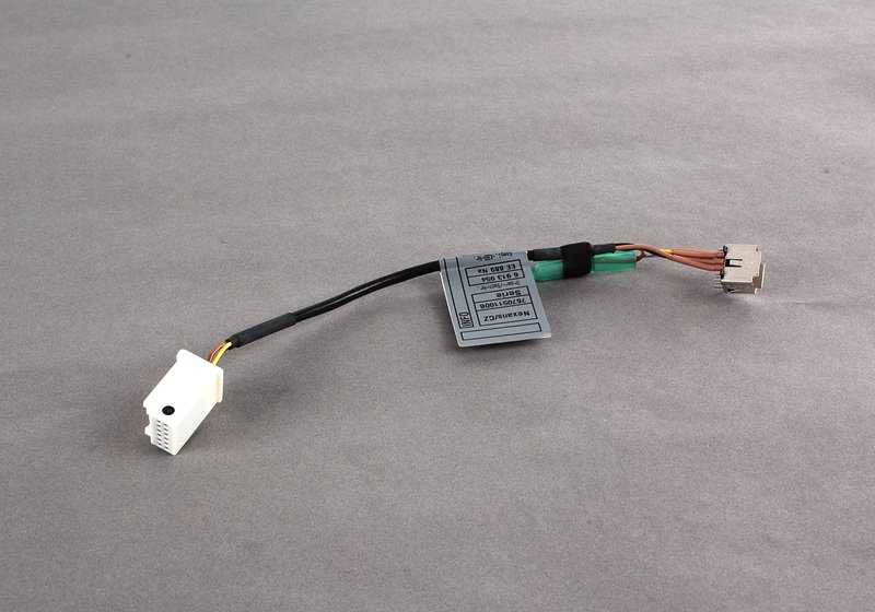 Cable adaptador para cargador de CD OEM 61126913954 para BMW E46, E39, E53. Original BMW.