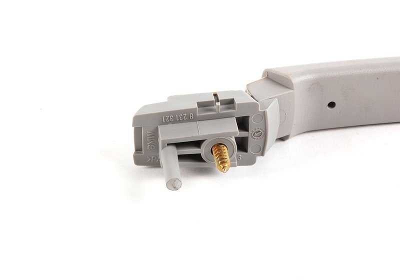 Agarradero delantero color Hellgrau OEM 51168231322 para BMW E46. Original BMW.