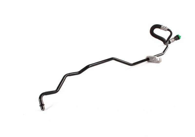 Tubería de refrigeración de aceite OEM 17227577641 para BMW E81, E82, E87, E88, E90, E91, E92, E93. Original BMW.