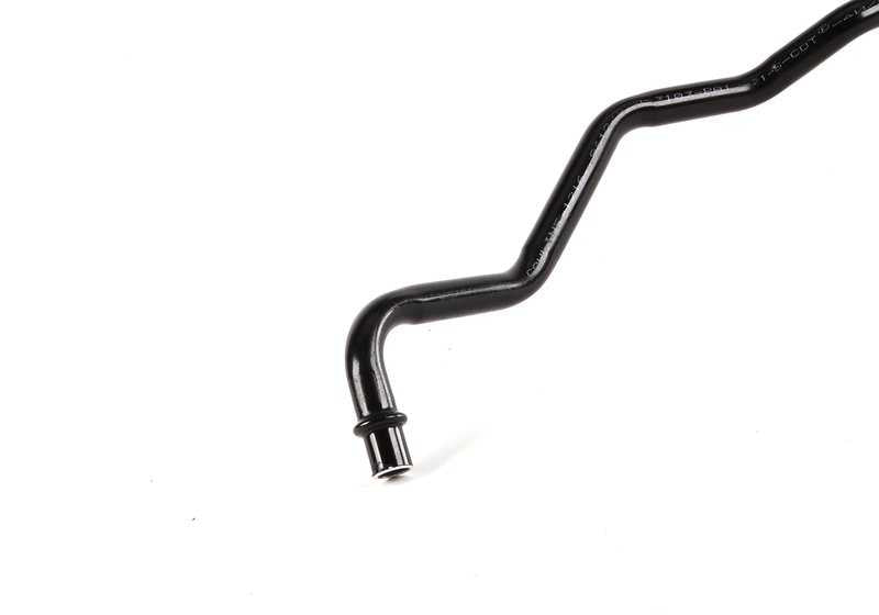 Tubería de refrigeración de aceite OEM 17227577641 para BMW E81, E82, E87, E88, E90, E91, E92, E93. Original BMW.