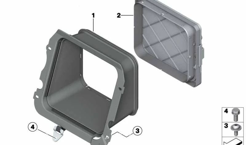 OEM 52207057873 Portaesquís Sac pour la série BMW 6 E63. Idéal pour transporter des skis en toute sécurité dans la voiture. BMW d'origine.