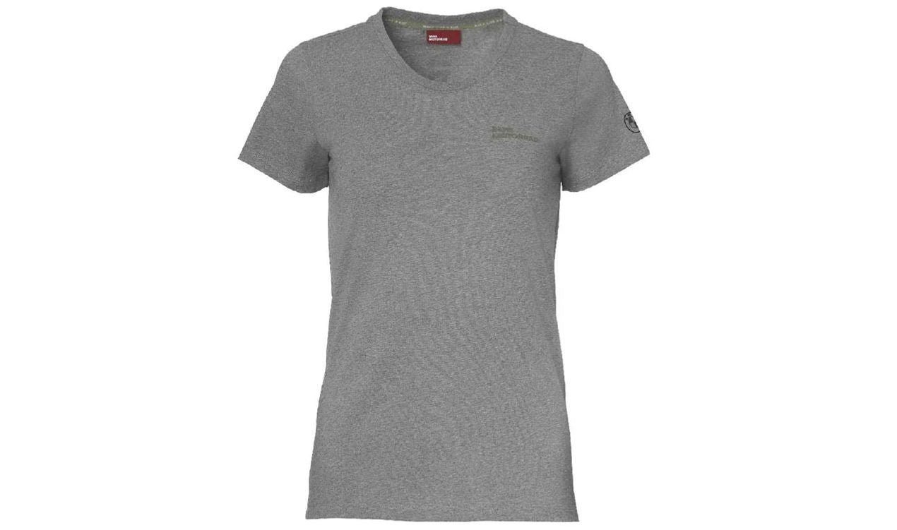 Camiseta gris "Make Life a Ride" talla XL para señora OEM 76618536486 válida para BMW. Original BMW Motorrad.