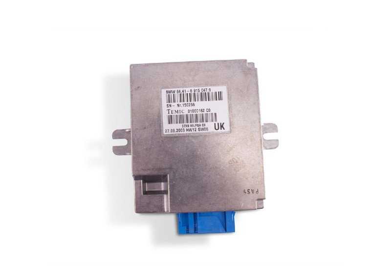 Módulo control voz OEM 84416915047 para BMW E46, E39, E38, E83, E53, E85, E86. Compatible con sistema de reconocimiento por voz. Original BMW.