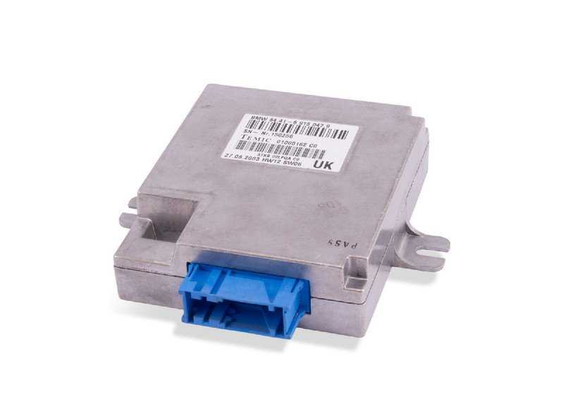 Módulo control voz OEM 84416915047 para BMW E46, E39, E38, E83, E53, E85, E86. Compatible con sistema de reconocimiento por voz. Original BMW.
