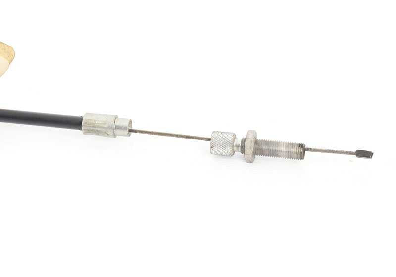 Cabo do acelerador OEM 32731242127 para BMW Motorrad R100 RT (1978-1984), R100 TIC (1980-1984), R80 (1984-1995). Comprimento 765 mm. BMW original.