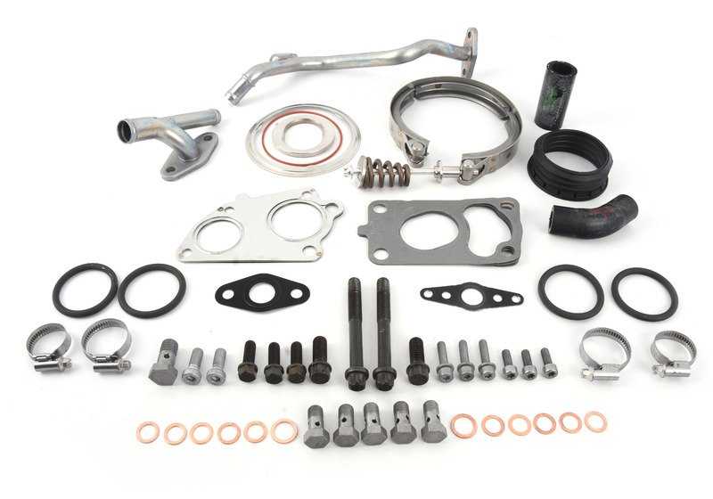 Turbocompressor -Assemblerkit für BMW E90, E91, E92, E60N, E61N, E63N, E64N, E83N, E70, E71 (OEM 11652411690). Original BMW