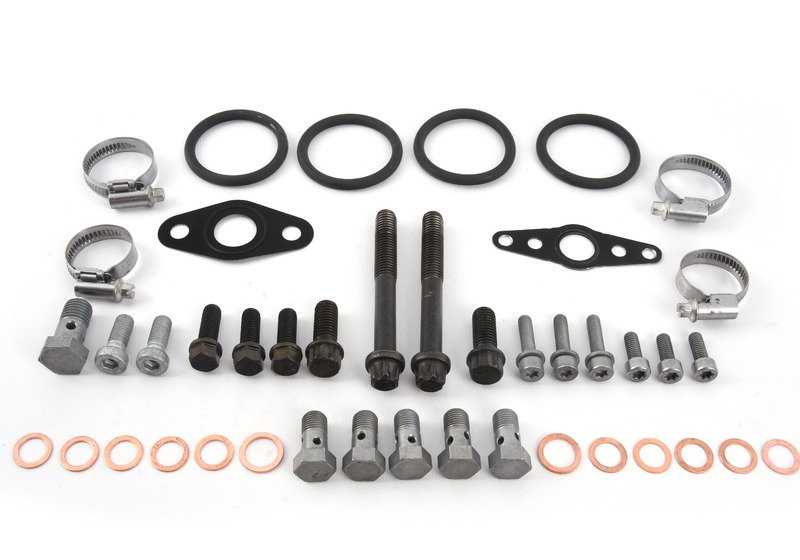 Turbocompressor -Assemblerkit für BMW E90, E91, E92, E60N, E61N, E63N, E64N, E83N, E70, E71 (OEM 11652411690). Original BMW