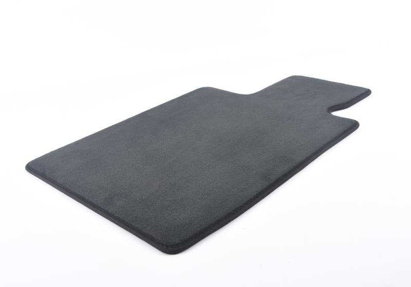 Alfombrillas de moqueta OEM 51477427853 para BMW Serie 7 G11, G11N. Juego completo delanteras y traseras, color negro. Original BMW.