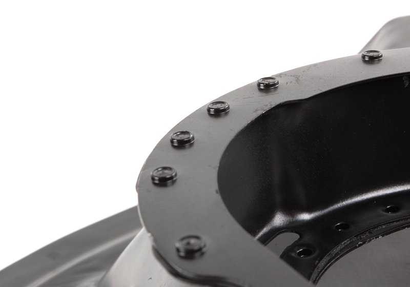 Protector de freno delantero derecho OEM 34116759788 para BMW E46, E85, E86. Compatible con modelos como 325i, 330Cd, entre otros. Pieza original BMW.