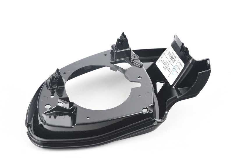 Rechte schwarze Befestigungsunterstützung OEM 51168060322 für BMW F15, F85, F16, F86. Original BMW.