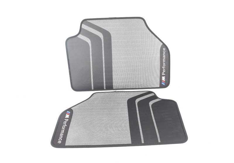 Juego de alfombrillas traseras M Performance OEM 51472407307 para BMW X3 F25, X4 F26. Original BMW.
