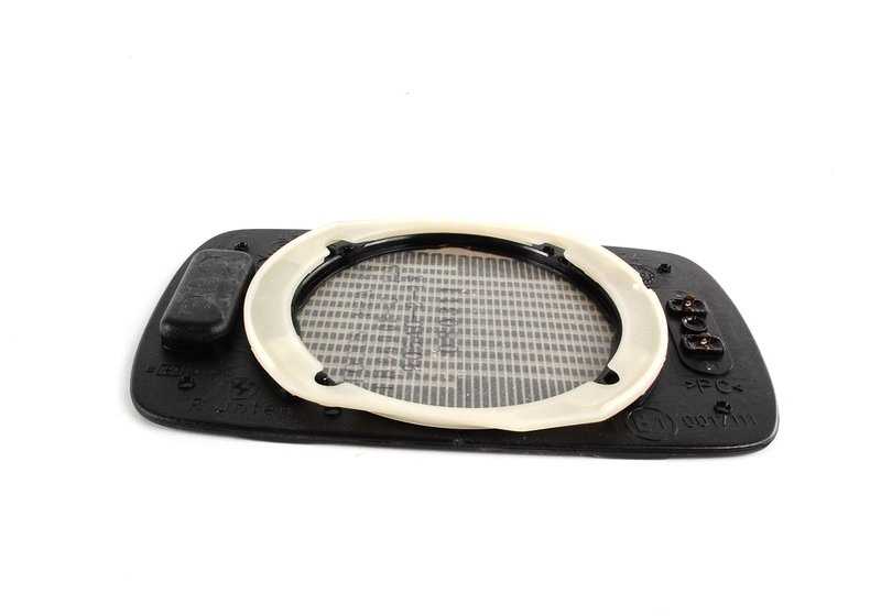 Cristal retrovisor calefactable OEM 51161901176 para BMW E30, E28, E23. Repuesto original BMW. Ideal para sustituir el espejo dañado o mejorar visibilidad en invierno.