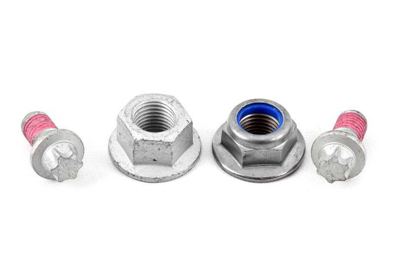Kit de reparación para brazo de suspensión OEM 31122457390 para BMW F25 (X3), F26 (X4). Original BMW.