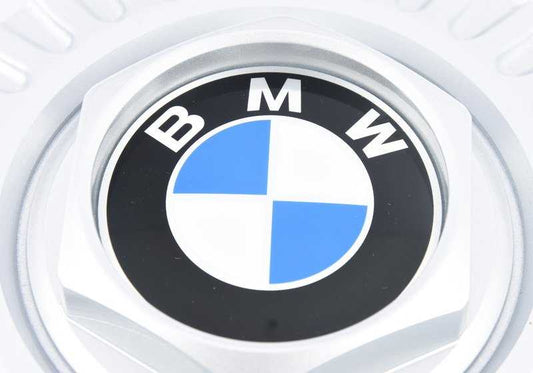 OEM 36131180581 wheel center cap for BMW E34 and E32. Original BMW.