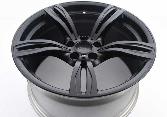 Llantas de aleación BMW M Doble Radio 343 negras mate 20" OEM 36112284602 para BMW F10 M5. Original BMW.