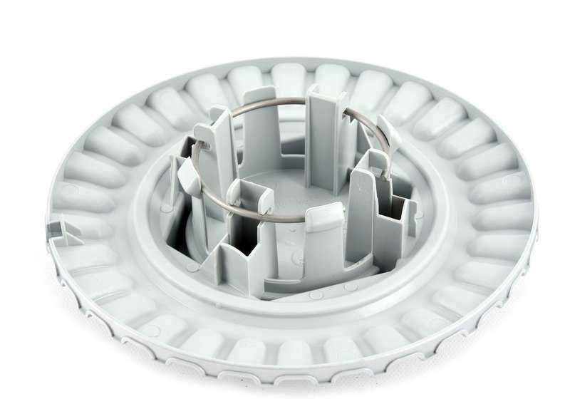 Tapacubos central de llanta OEM 36131180581 para BMW E34 y E32. Original BMW.