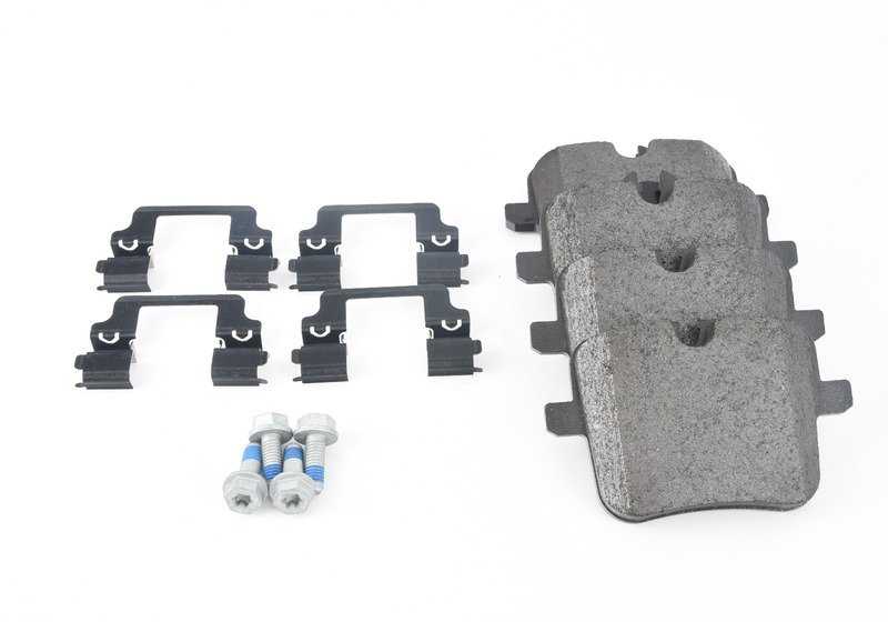 Kit de reparación pastillas de freno sin amianto OEM 34217991043 para BMW X5 F95 y BMW X6 F96 (todos los modelos M y M Competition). Original BMW.