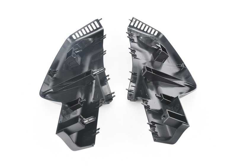 Juego de tapas base retrovisor OEM 51169323835 para BMW i8 I12, I15. Original BMW.