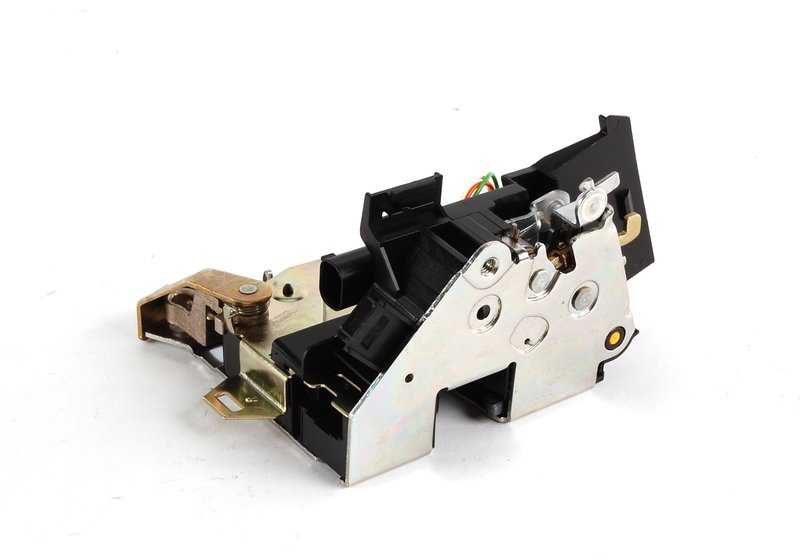 Cierre de puerta delantero derecho OEM 51218235104 para BMW E39 520d, 520i (todos los motores y transmisiones compatibles). Original BMW.