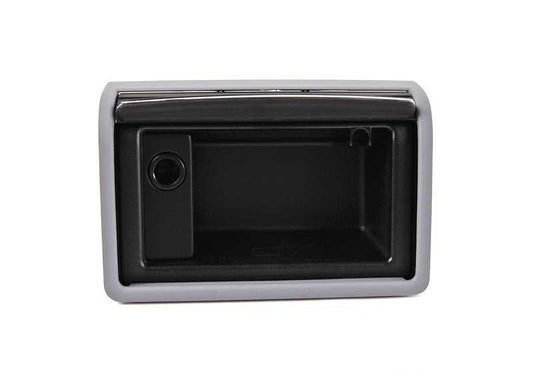 Ashtray with roll-up cover OEM 51168268341 for BMW 3 Series E46 316i, 318i, 320i, 323i, 325i, 328i, 330i. Genuine BMW.