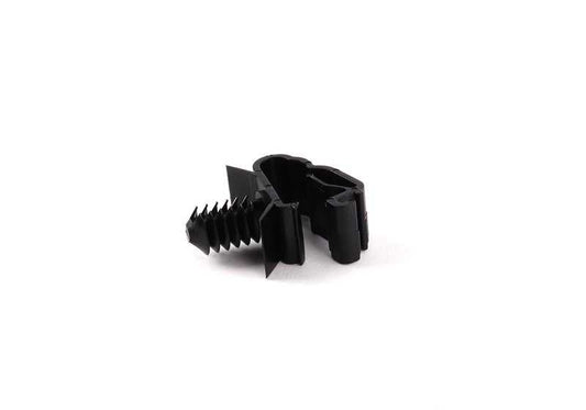 Soporte de conducto OEM 34521164653 para BMW 1 E81, E87, F20, 3 E46, E90, F30, 4 F32, F36, 5 E39, G30, 6 G32, 7 E65, G11, 8 G14, i3 I01, X1 E84, X3 E83, G01, X5 E53, G05, MINI R50, R56... y más. Original BMW y MINI.
