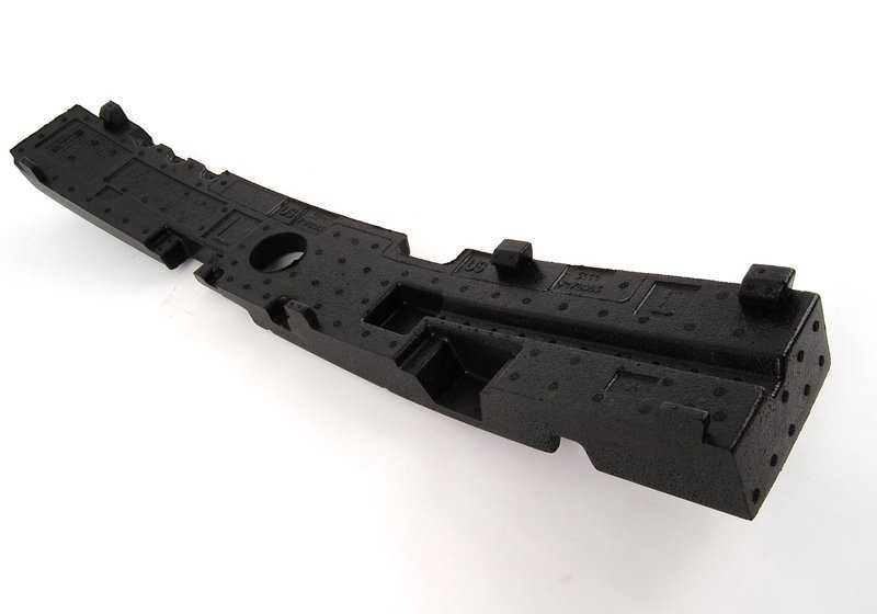 Moldura delantera izquierda OEM 51117178083 para BMW Serie 5 E60 LCI, E61 LCI. Original BMW.