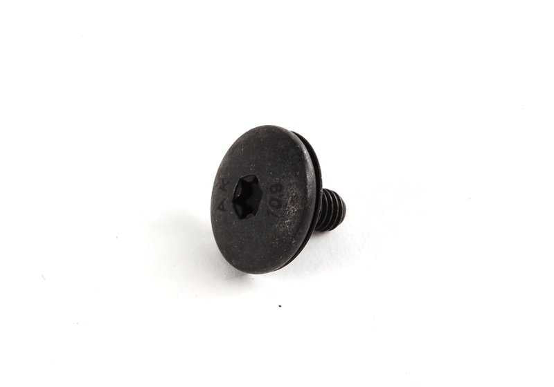 Tornillo Torx con arandela OEM 41618220056 para BMW E36, E46, E52, E61, Z3. Pieza original BMW. Ideal para fijaciones varias como maletero, laterales o suelo del maletero.