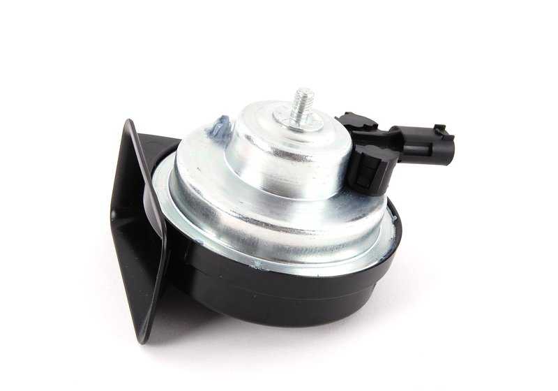 Claxon grave OEM 61337838655 para BMW Serie 3 {E90, E90N, E92, E92N, E93, E93N}. Original BMW.