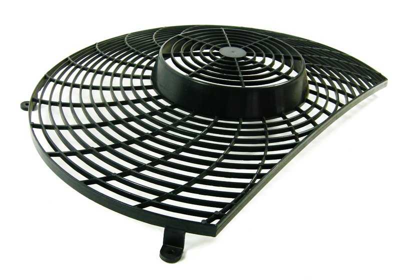 Rejilla de protección ventilador auxiliar OEM 64542228434 para BMW E36 y Z3. Original BMW.