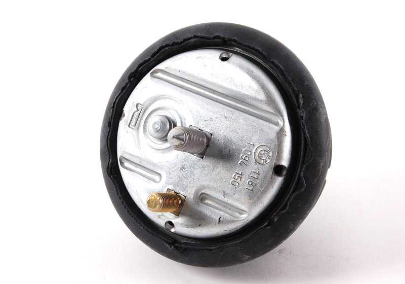 Soporte de goma derecho OEM 11811094150 para BMW E34, E32, E31. Pieza original BMW.