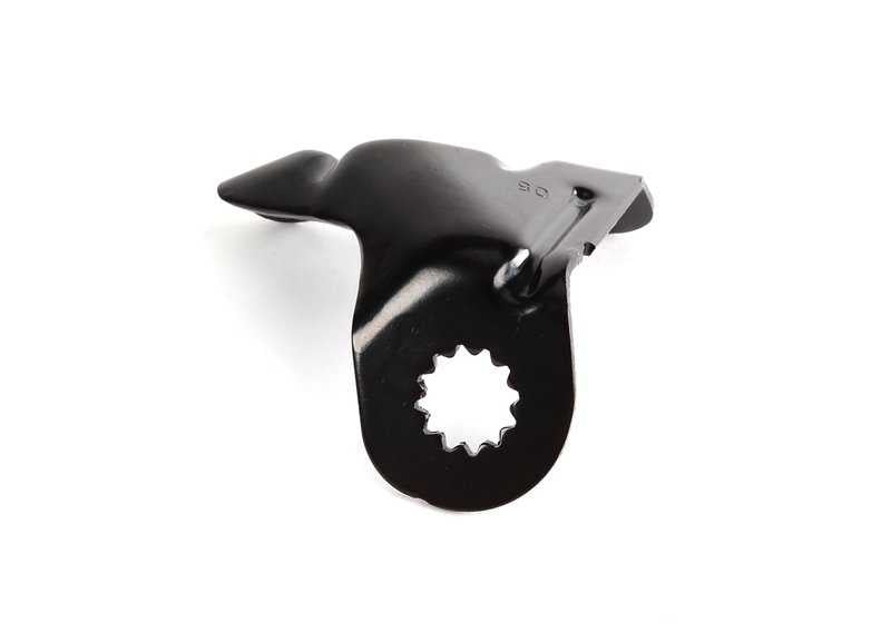 Soporte izquierdo para latiguillo de freno OEM 41117111181 para BMW E60, E61, E63, E64. Original BMW.
