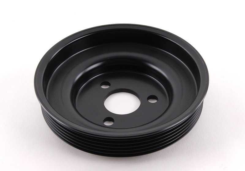 Polea de bomba de dirección asistida OEM 32421722556 para BMW E36, E34, E38. Original BMW.