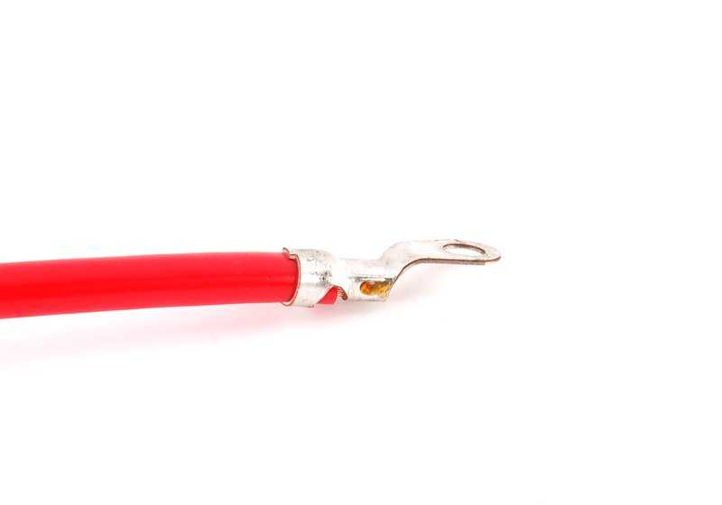 Cable de conexión positivo B+ OEM 61126957941 para BMW E46. Original BMW.
