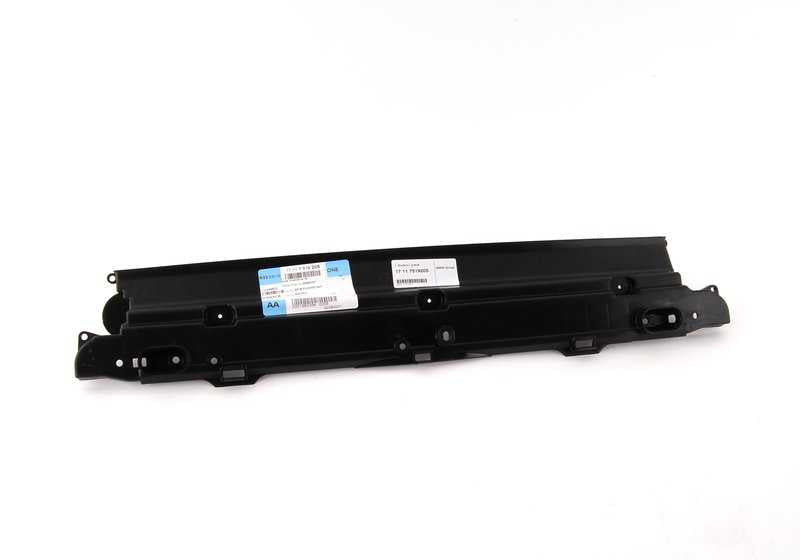 Cubierta soporte módulo OEM 17117519205 para BMW E60, E61, E63, E64. Original BMW.