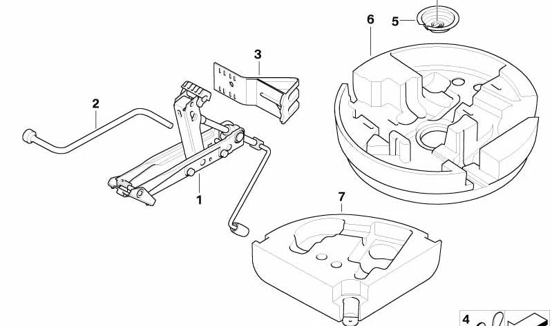 Bandeja organizadora OEM 71116758781 para BMW E60, E61, E63, E64. Accesorio original BMW ideal para guardar objetos en el maletero o interior del vehículo. Compatibilidad garantizada con modelos indicados.