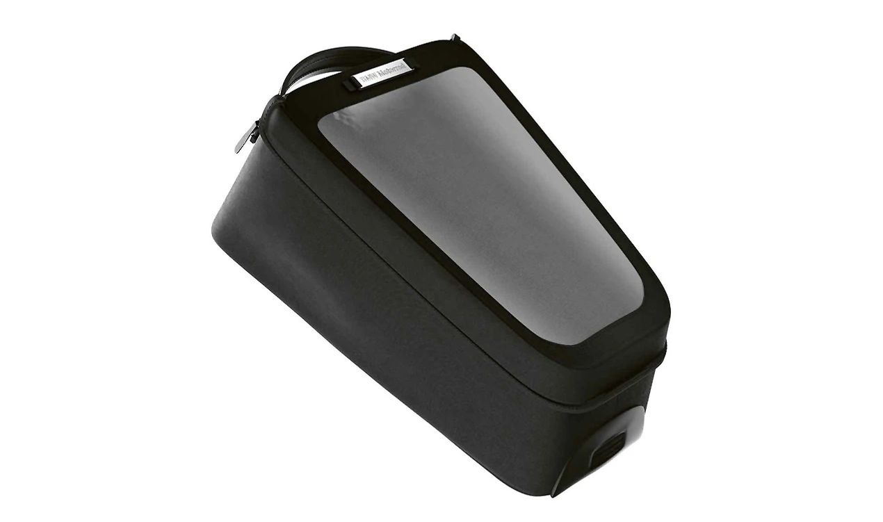 Bolsa sobredepósito OEM 77452467620 para motos BMW R 18, R 18 Classic, R 18 Roctane... y más. Incluye funda impermeable. Original BMW Motorrad.