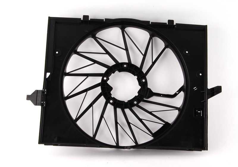 Carcasa del ventilador OEM 17417543283 para BMW E60, E60N, E61, E61N, E63, E63N, E64, E64N, E65, E66. Original BMW.