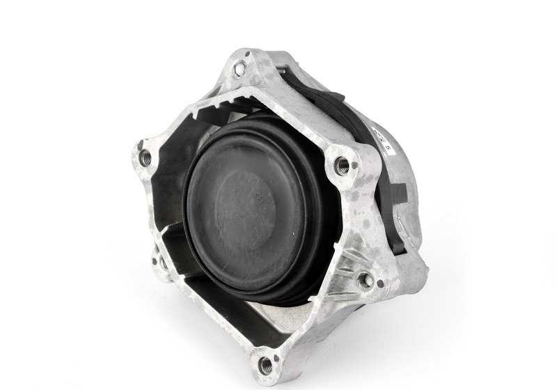 Supporto motore destro per la BMW 1 F20N Serie, F21N; Serie 2 F22, F22N, F23, F23N; 3 serie F30N, F31N, F34N, F35N; 4 F32, F32N, F33, F33N, F36, F36N (OEM 22116859414). BMW originale.