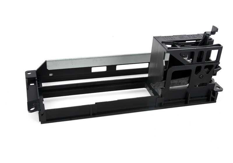 Soporte para radio/ordenador de a bordo OEM 65811384121 para BMW E34. Original BMW.