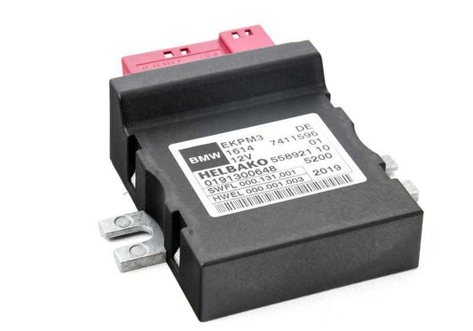 Unidad de control bomba de combustible OEM 16147276073 para BMW F07, F10, F11, F12, F13, F01, F02, F04, F25. Original BMW.