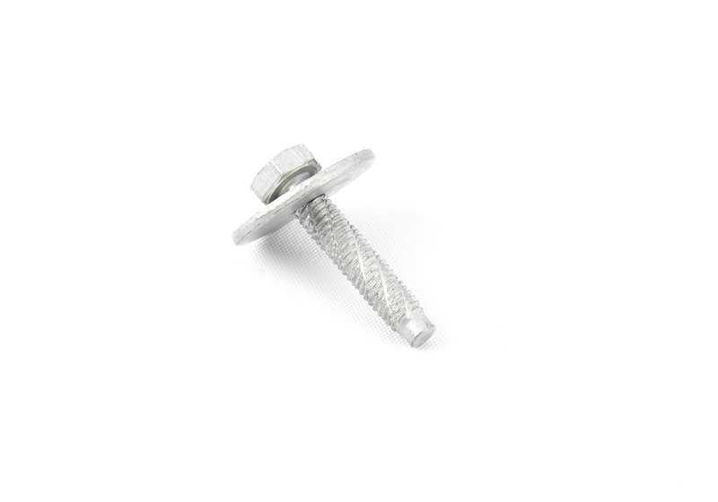 Tornillo hexagonal con arandela OEM 07110702942 para MINI R50, R53. Original MINI.