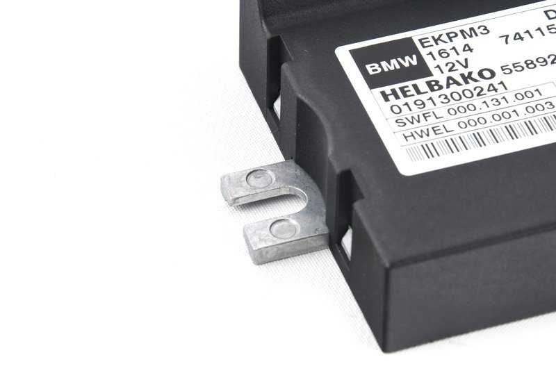 Fuel Pump Control Module OEM 16147411596 for BMW (Compatible Models: F20, F21, F22, F23, F87, F30, F31, F34, F35, F32, F33, F36, F07, F10, F11, F18, F06, F12, F13, F01, F02, F04, F25, F26, F15, F16). Genuine BMW.