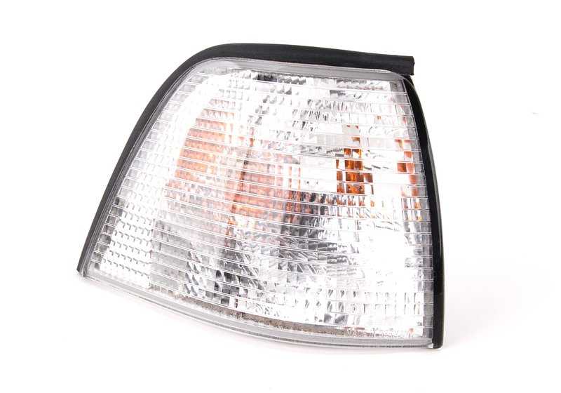 Intermitente delantero derecho blanco OEM 82199403096 para BMW E36. Original BMW.
